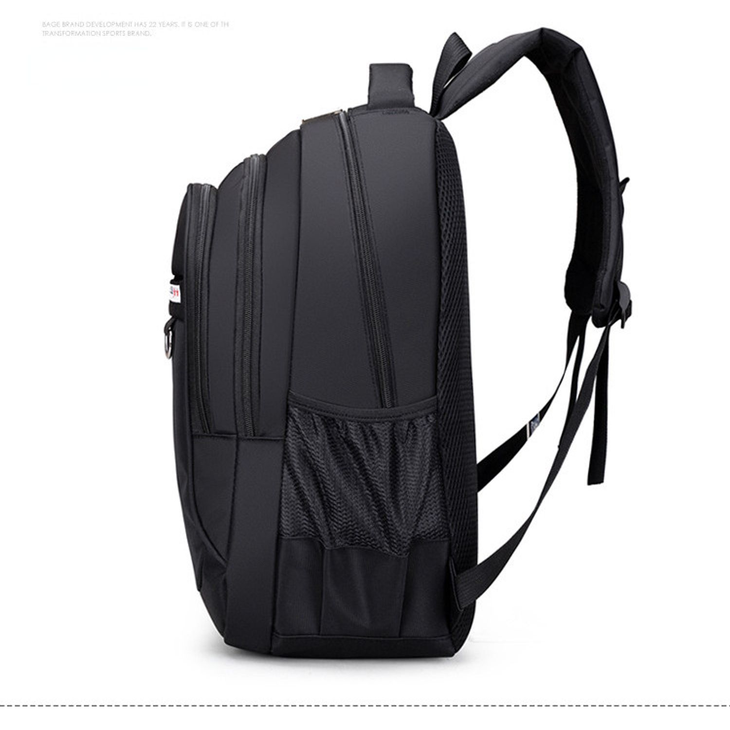 Rucsac pentru barbati, Louis GT2139, Negru/Alb fotografia produsului View 4 L