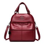 Geanta tip rucsac, Arya GT2259, Rosu fotografia produsului