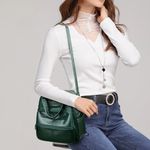 Geanta tip rucsac, Arya GT2257, Verde fotografia produsului View 2 S