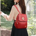 Rucsac dama Aleah GT2251, Rosu fotografia produsului View 2 S