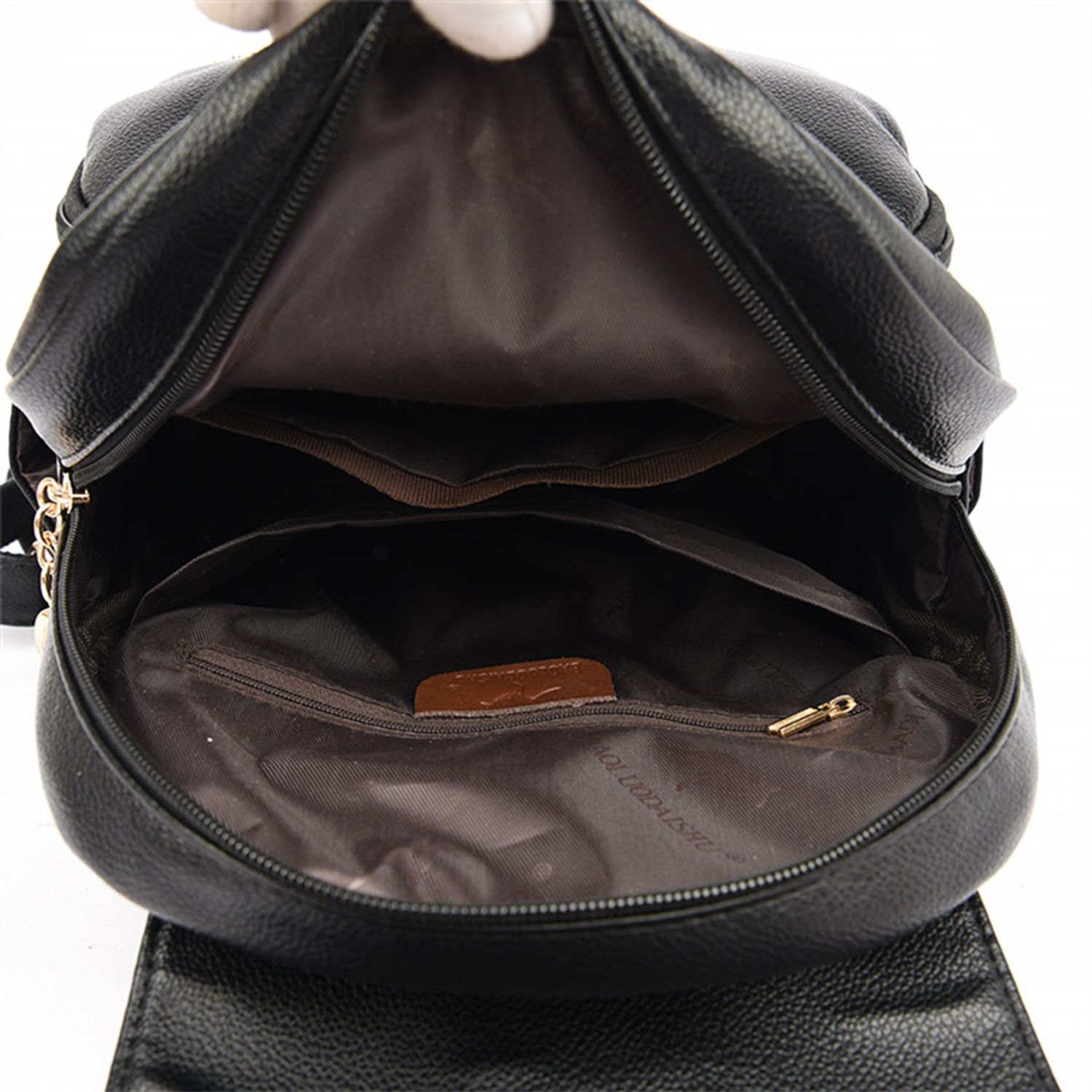 Rucsac dama Aleah GT2249, Negru fotografia produsului View 3 L