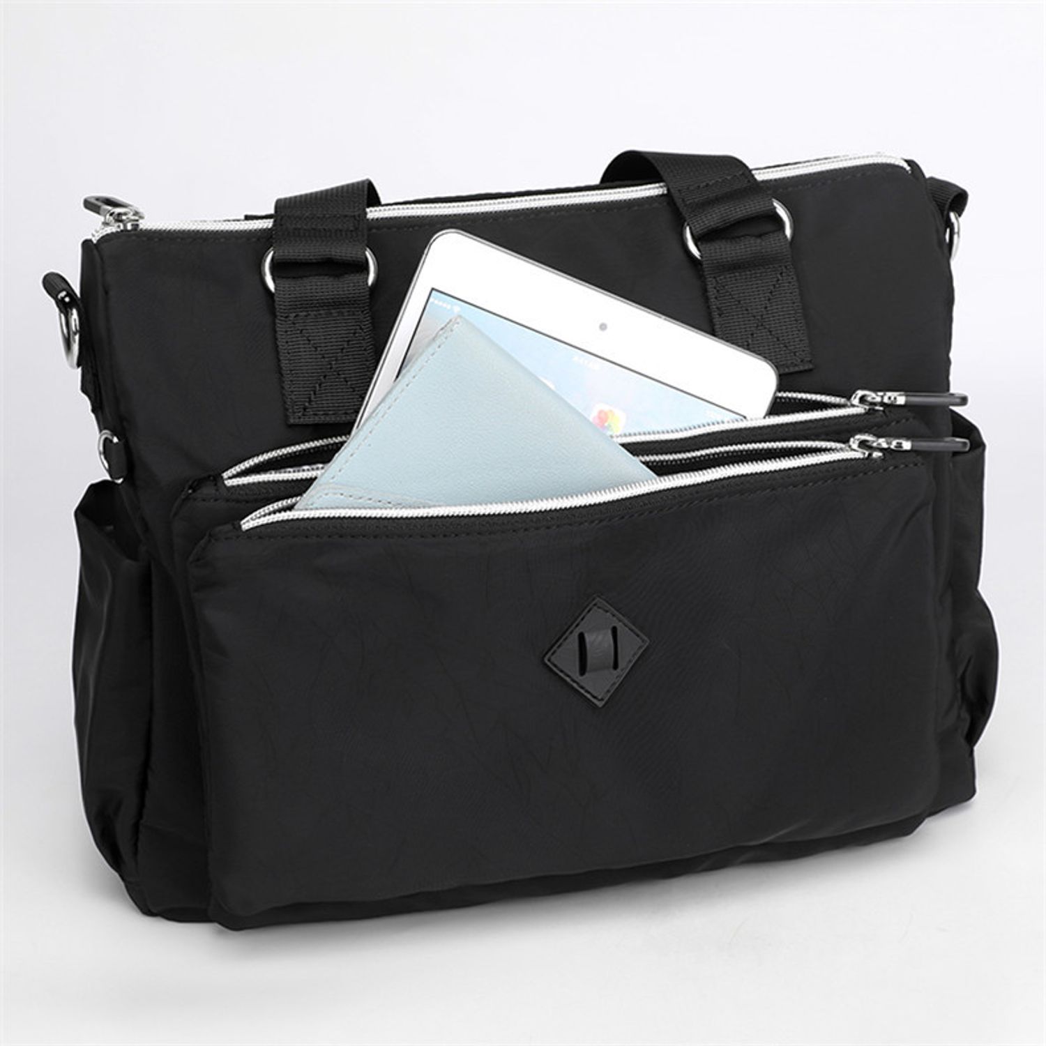 Geanta dama, Harmony GT2127, Negru fotografia produsului View 8 L