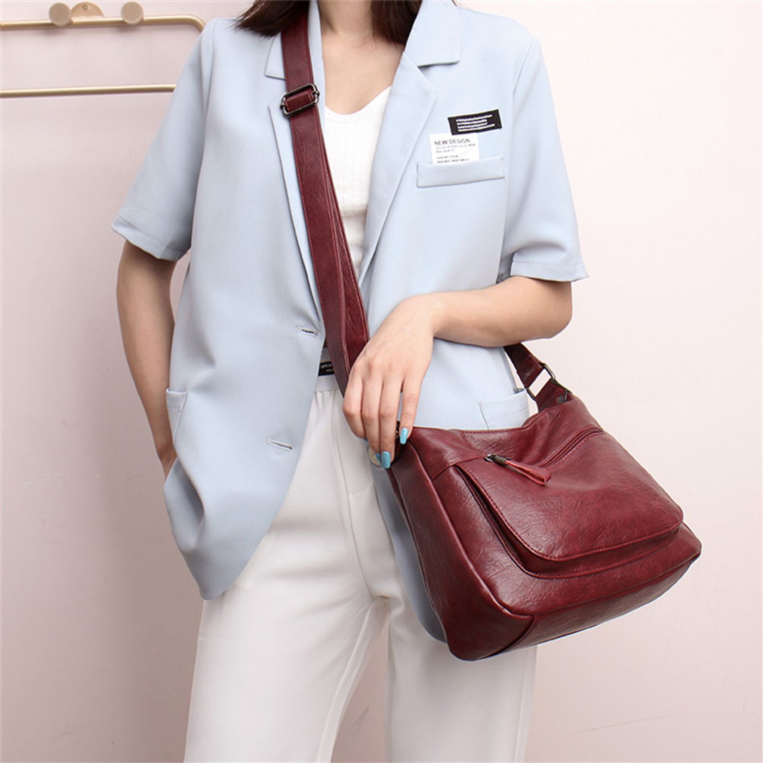 Geanta dama, Consuela GT2117, Bordo fotografia produsului View 9 L