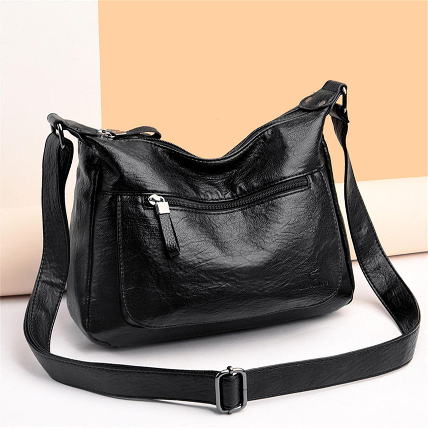 Geanta dama, Consuela GT2116, Negru fotografia produsului View 4 L