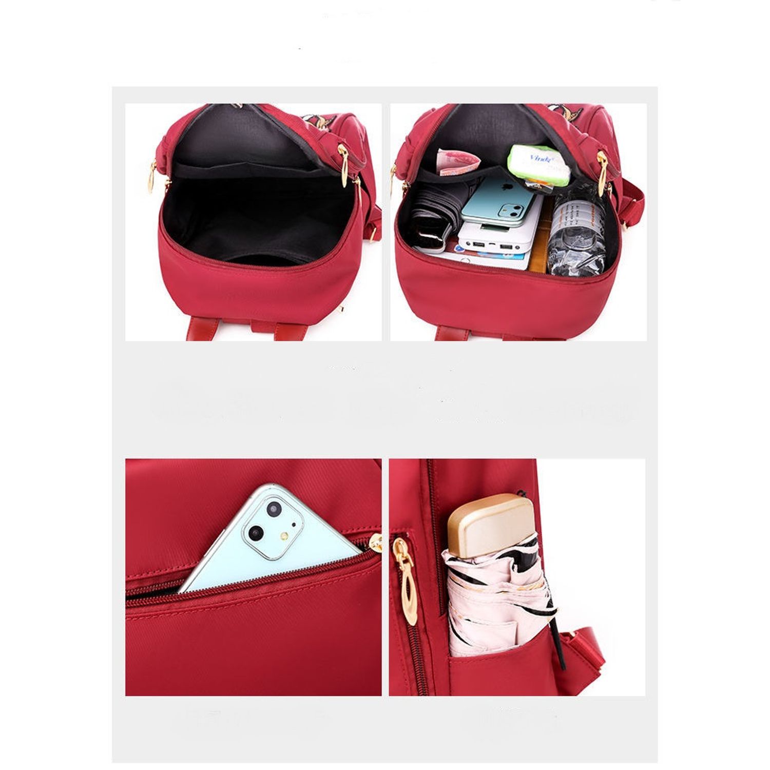 Rucsac dama, Adria GT2088, Negru fotografia produsului View 5 L