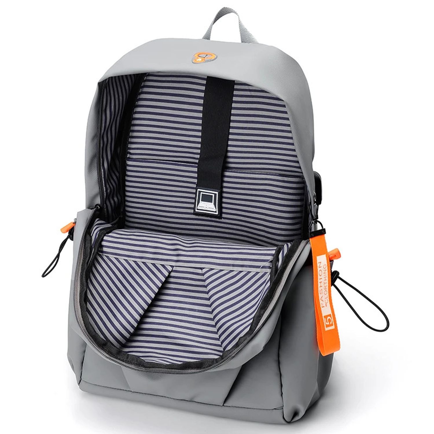 Rucsac unisex, Andreas GT2086, Negru fotografia produsului View 3 L
