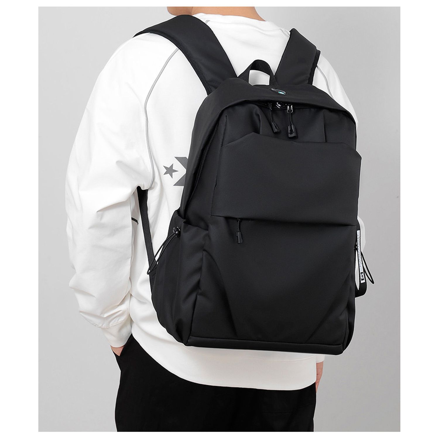 Rucsac unisex, Andreas GT2086, Negru fotografia produsului View 5 L