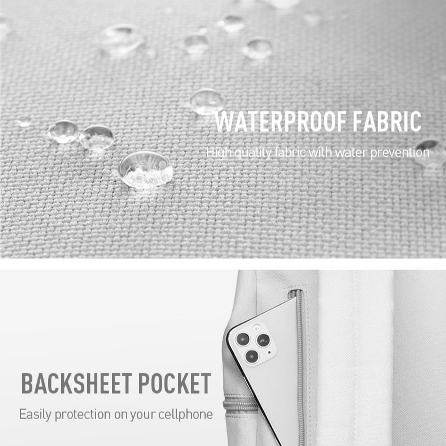 Rucsac unisex, Camille GT2326, Galben fotografia produsului View 7 L