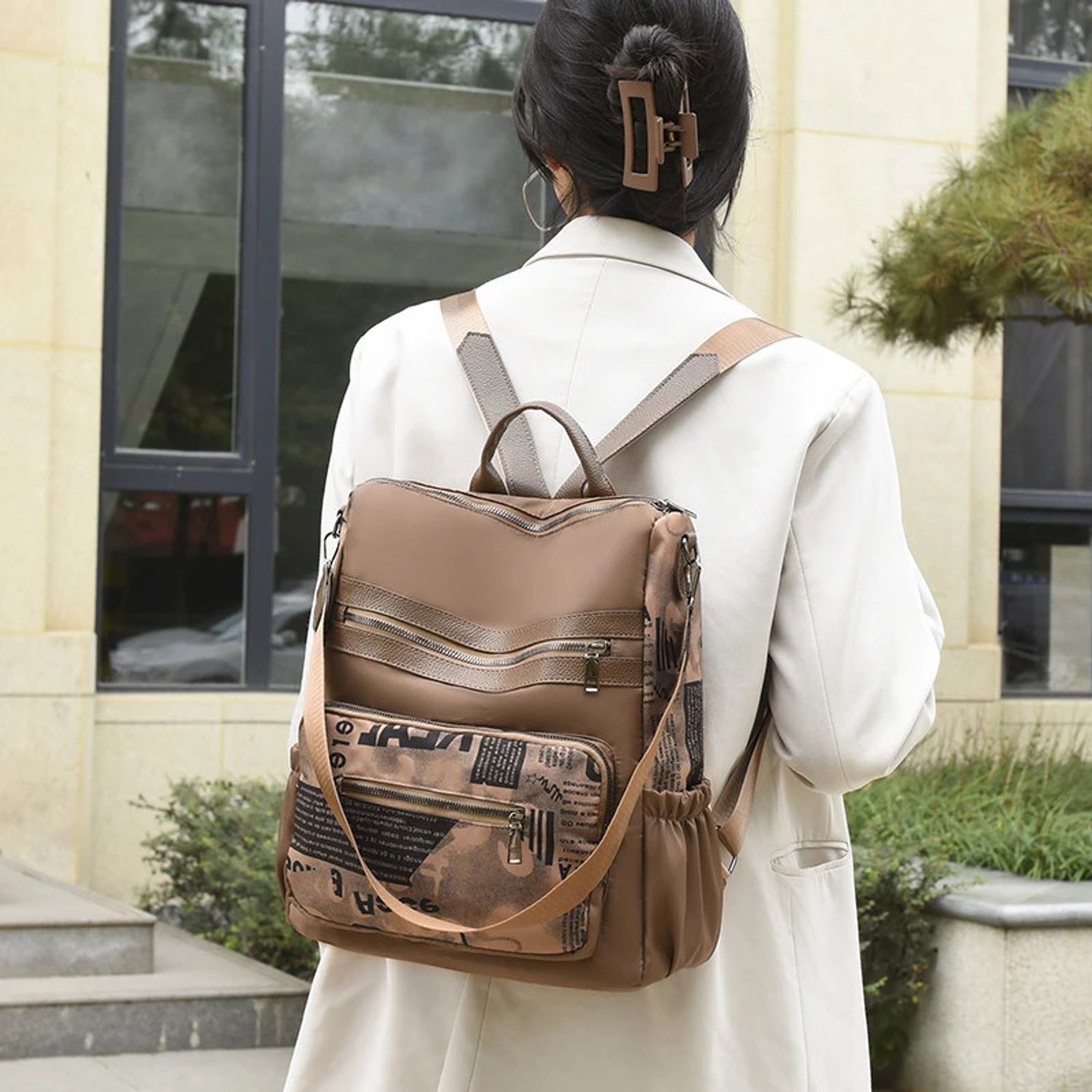 Rucsac dama Amaya GT2179, Maro fotografia produsului View 2 L
