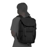 Rucsac unisex, Adeline GT2316, Negru fotografia produsului View 7 S