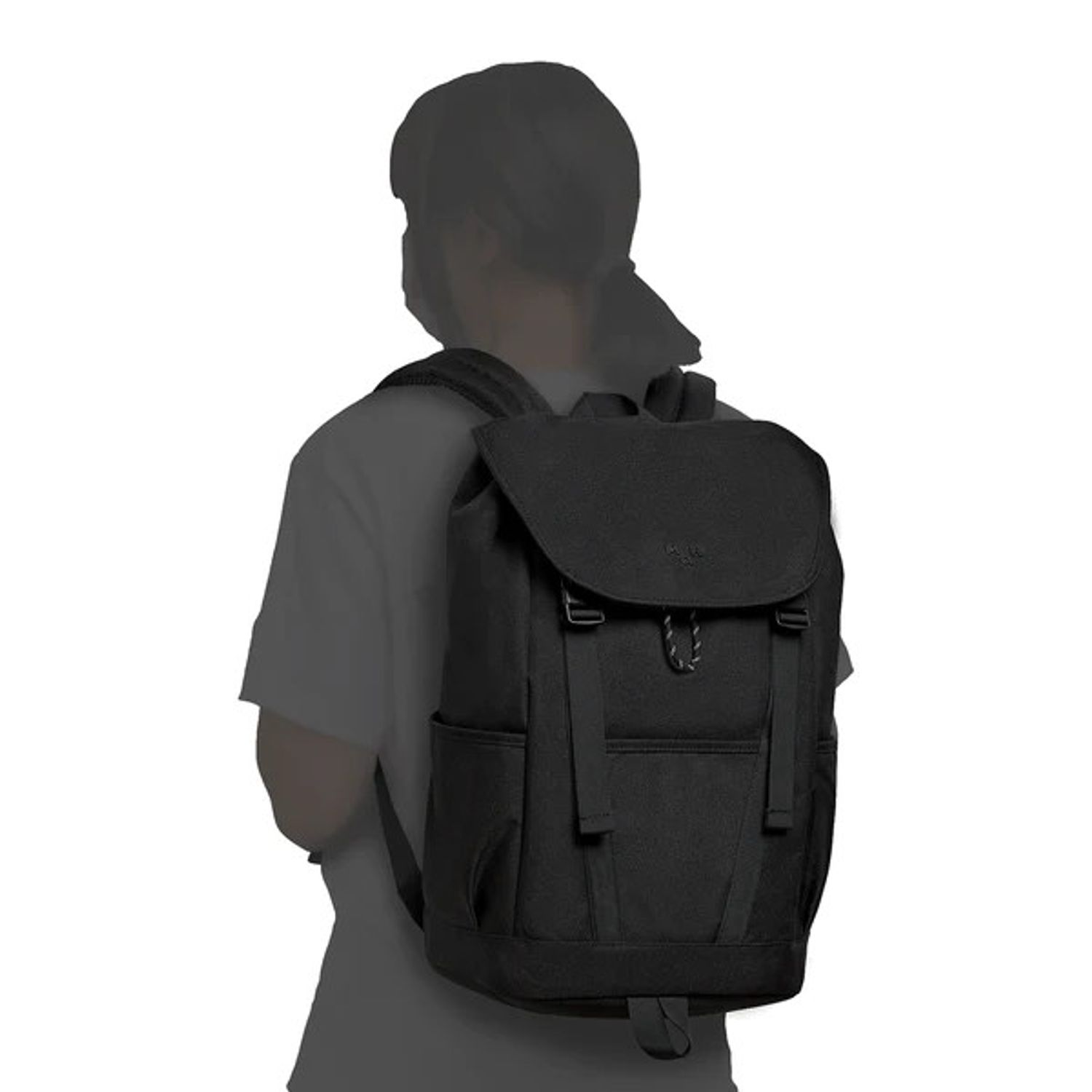 Rucsac unisex, Adeline GT2316, Negru fotografia produsului View 7 L