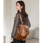 Rucsac dama Carina GT2165, antifurt, Maro fotografia produsului View 2 S
