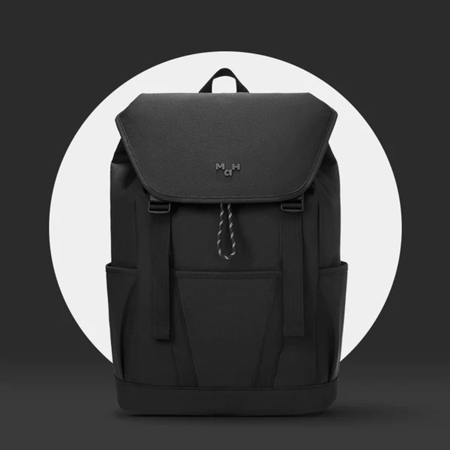 Rucsac unisex, Adeline GT2316, Negru fotografia produsului