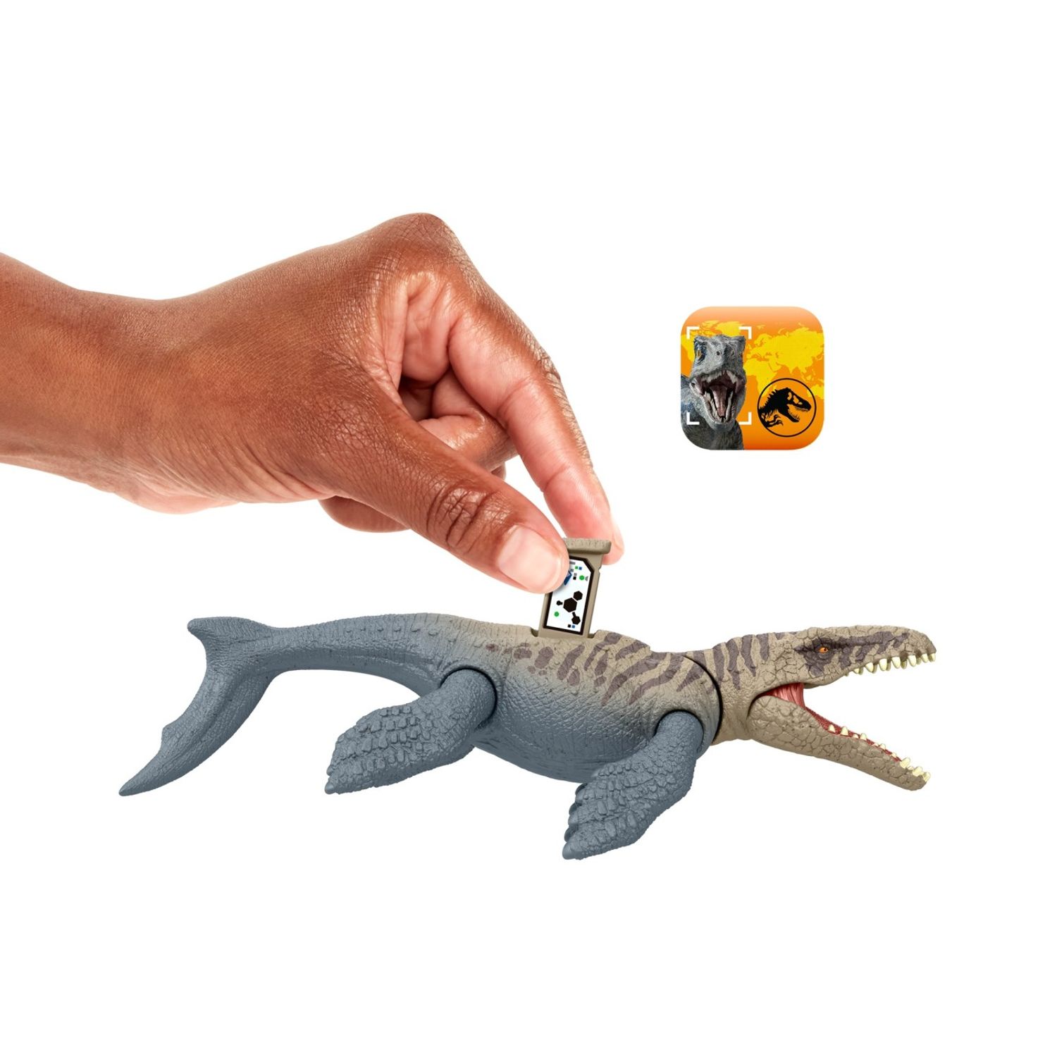 Jurassic World Dino Trackers Danger Pack Dinozaur Dakosaurus fotografia produsului