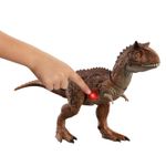 Jurassic World Epic Attack Battle Chompin Dinozaur Carnotaurus fotografia produsului View 3 S