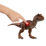 Jurassic World Epic Attack Battle Chompin Dinozaur Carnotaurus fotografia produsului View 7 S