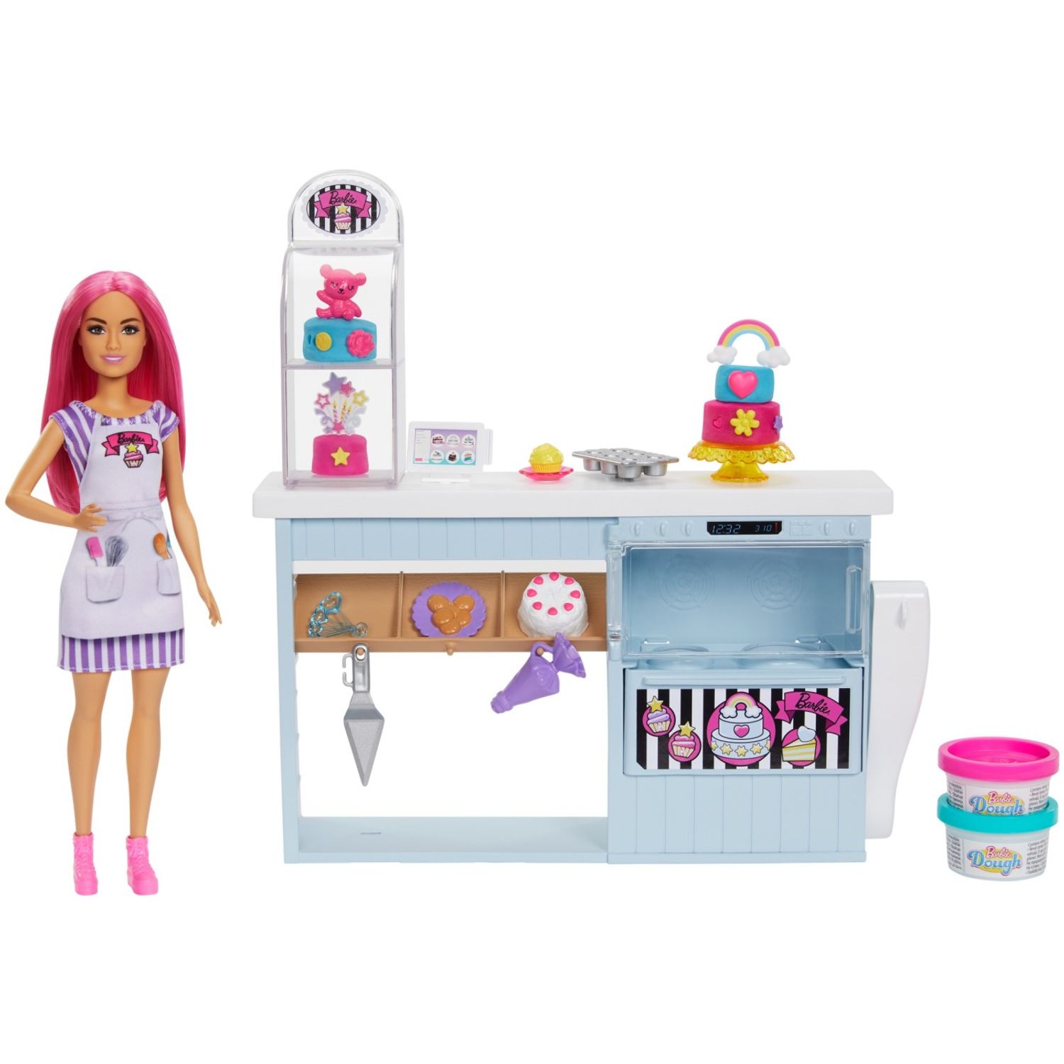 Barbie You Can Be Anything Set Cofetarie fotografia produsului View 9 L
