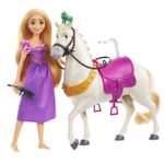 Disney Princess Set Papusa Rapunzel Si Calul Maximus fotografia produsului View 5 S