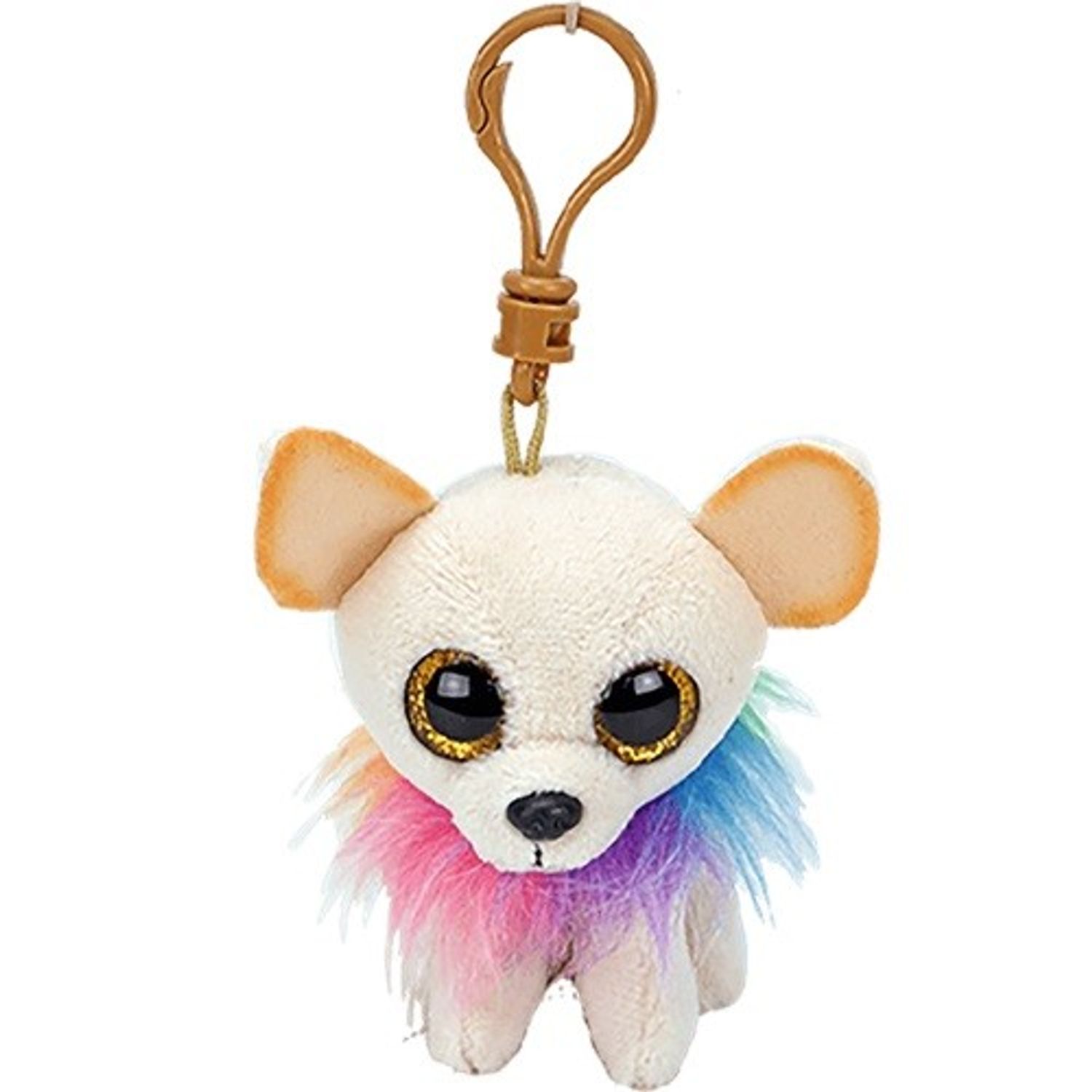 Plus Breloc Ty 8.5Cm Boos Chewey Chihuahua fotografia produsului