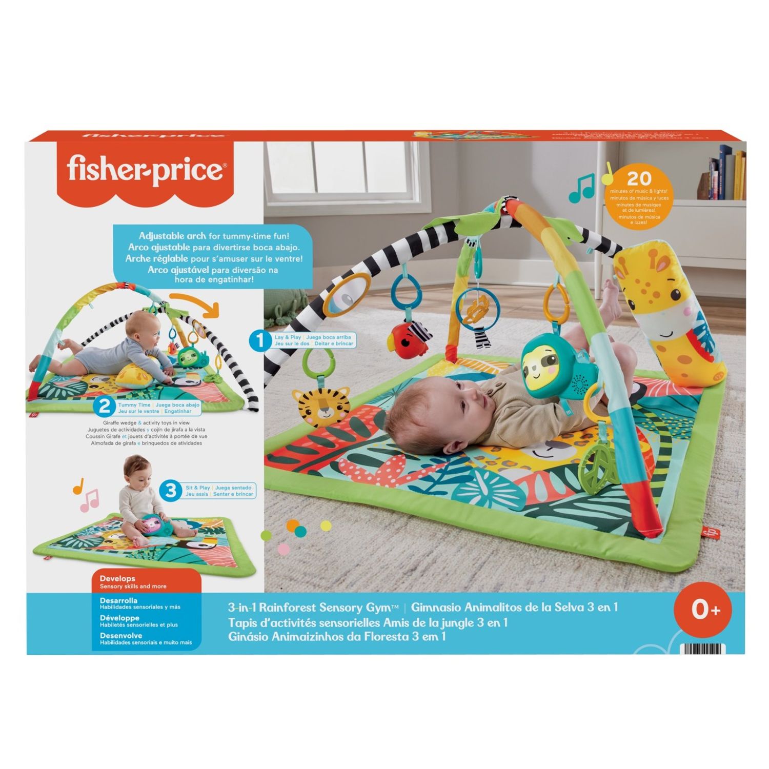 Fisher Price Salteluta 3 In 1 fotografia produsului