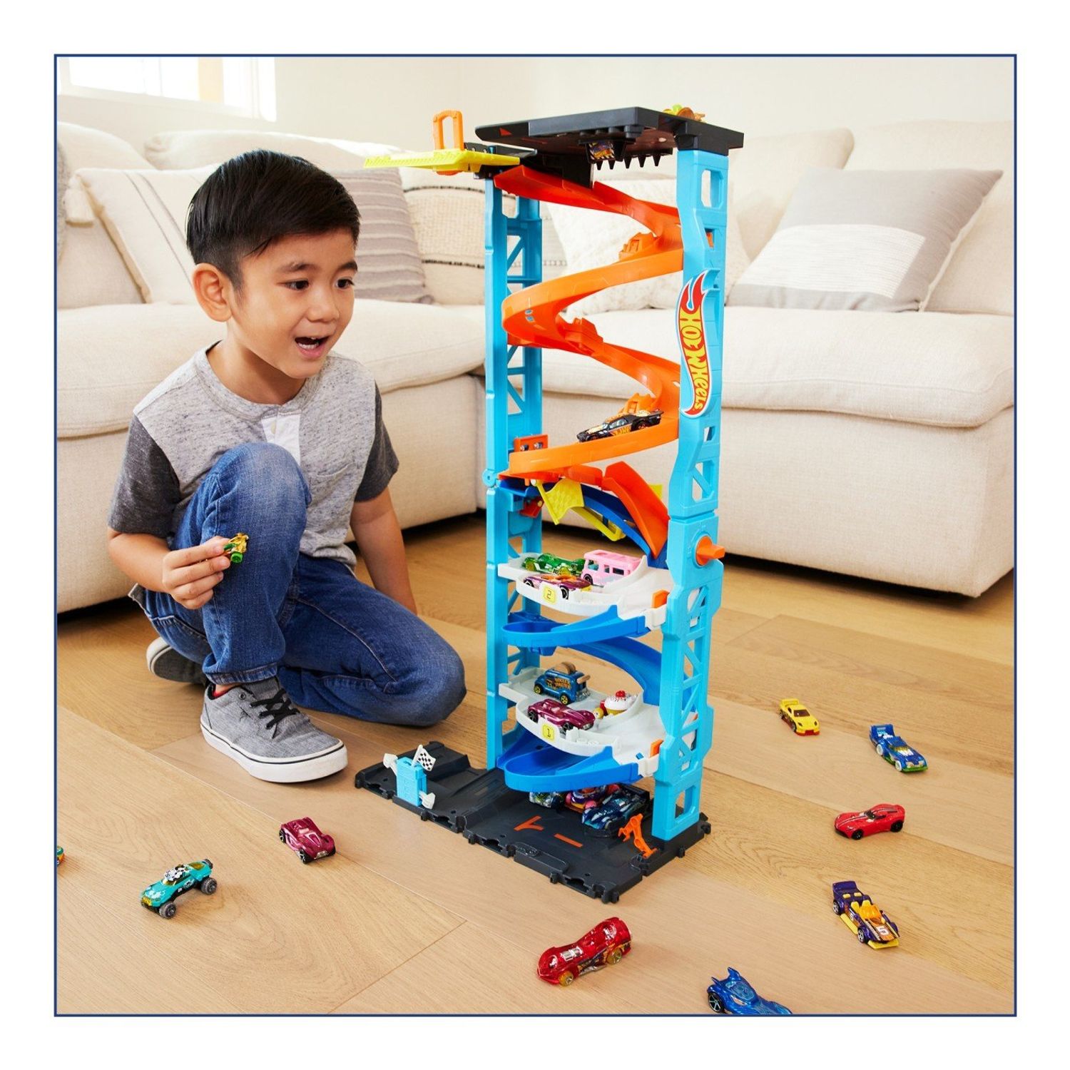 Hot Wheels City Turnul De Curse fotografia produsului View 6 L