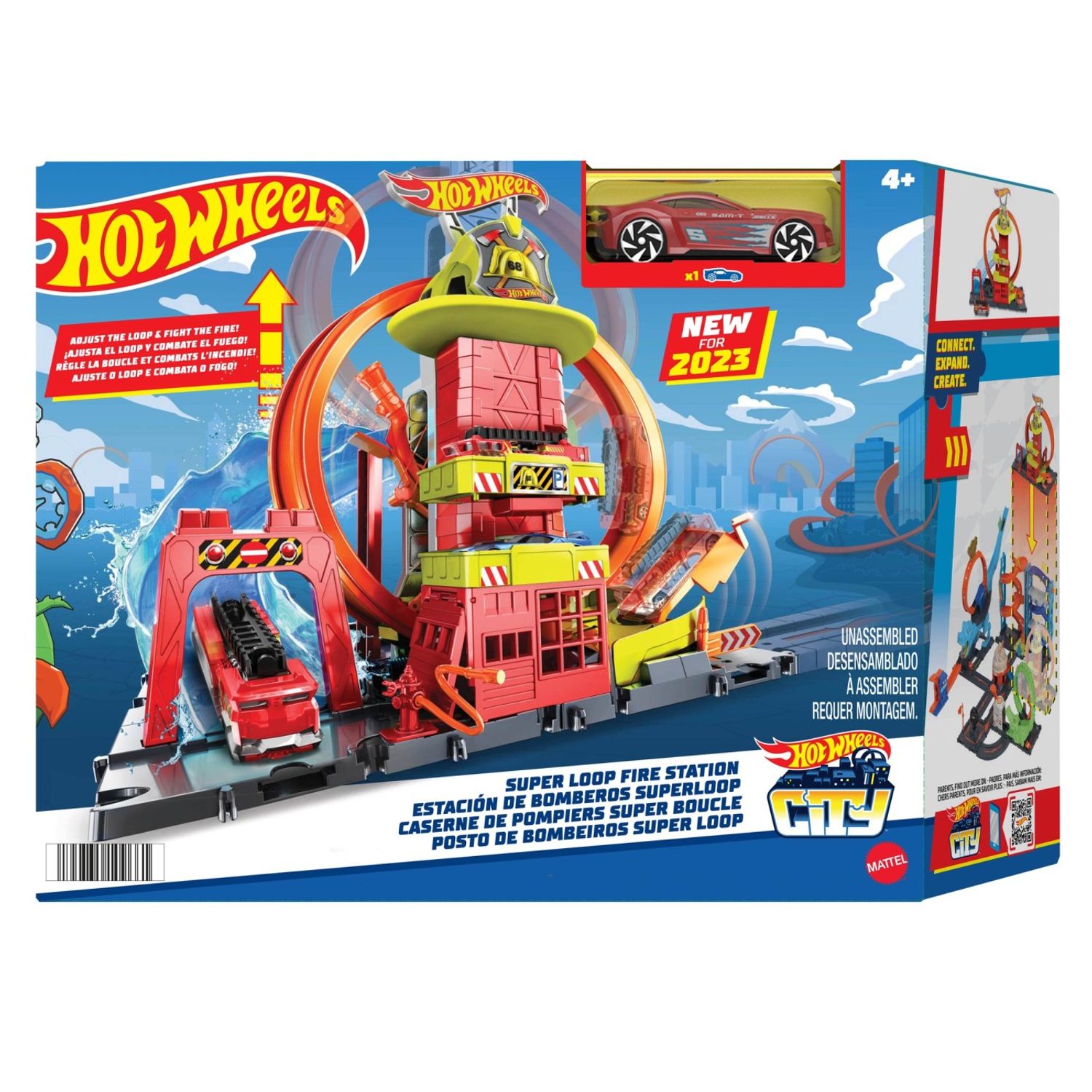 Hot Wheels Statia De Pompieri Super Loop fotografia produsului