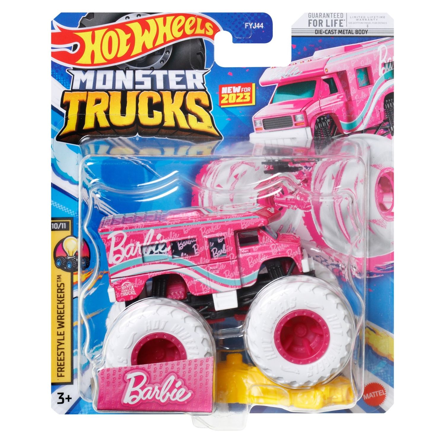 Hot Wheels Monster Truck Masinuta Barbie Scara 1:64 fotografia produsului