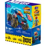 Hot Wheels Monster Truck Mega Set Constructie Cu Masina De Teren Race Ace fotografia produsului