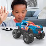 Hot Wheels Monster Truck Mega Set Constructie Cu Masina De Teren Race Ace fotografia produsului View 4 S