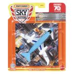 Matchbox Skybusters Set Avion Din Metal Mbx Pusher Prop Si Covoras fotografia produsului