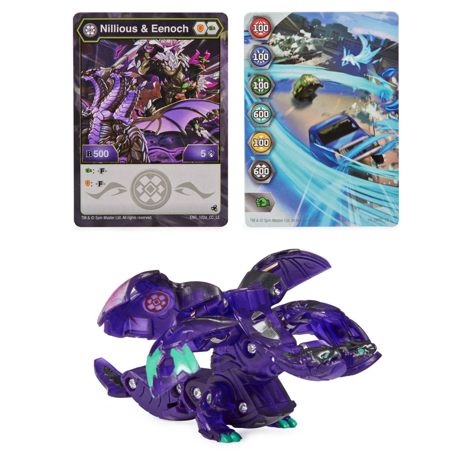 Bakugan S5 Bila Clasica Nillious Eenoch fotografia produsului View 2 L