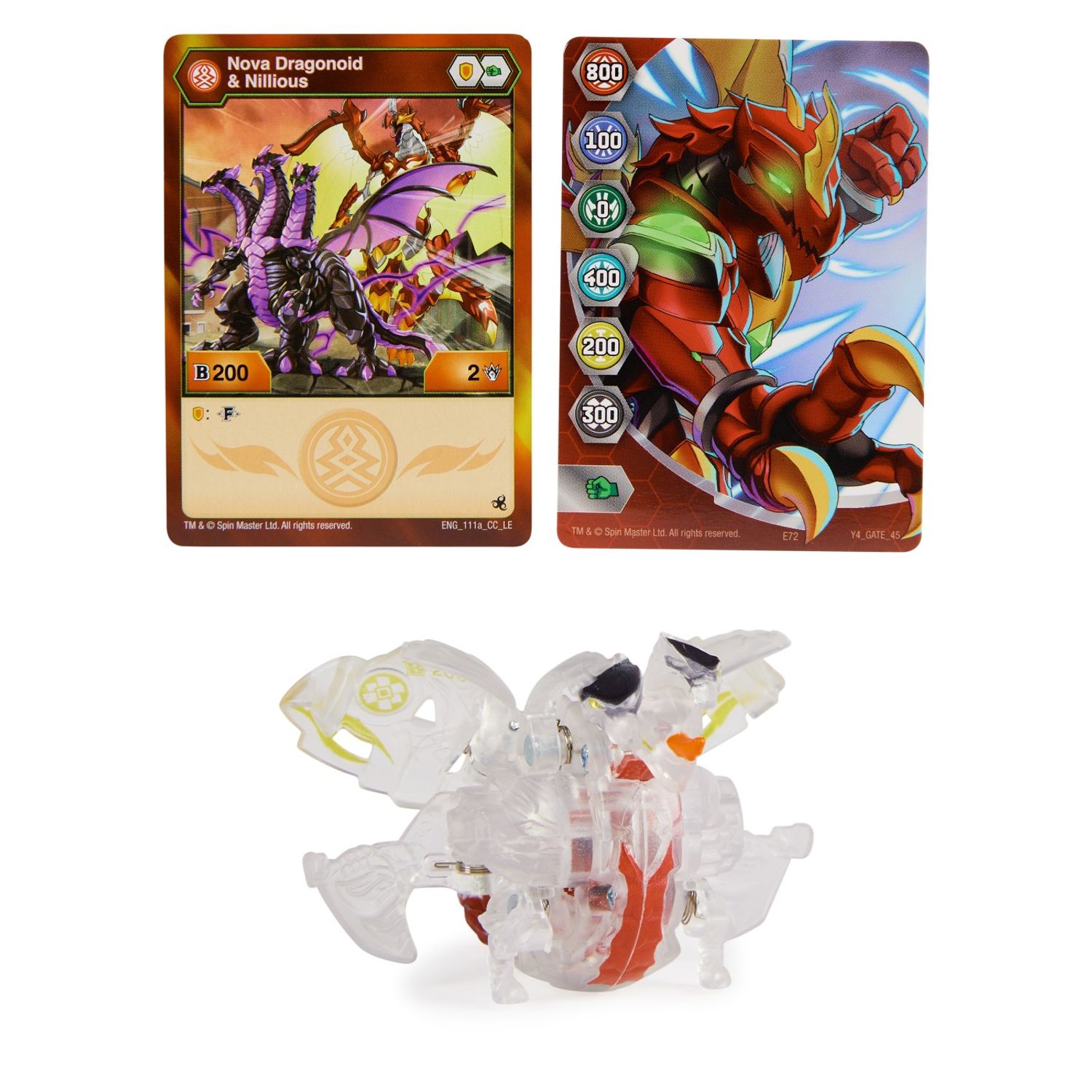 Bakugan S5 Nova Dragonoid Nillious fotografia produsului View 2 L