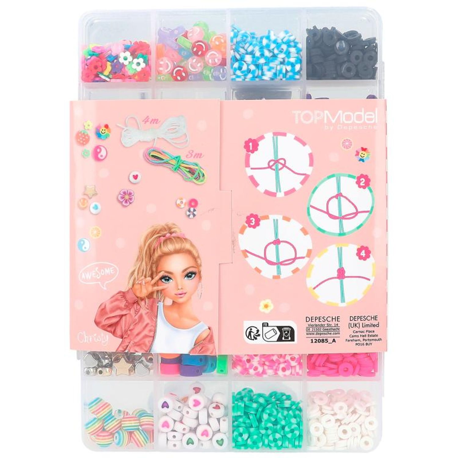 Set 20 tipuri de margele DIY Top Model fotografia produsului View 2 L