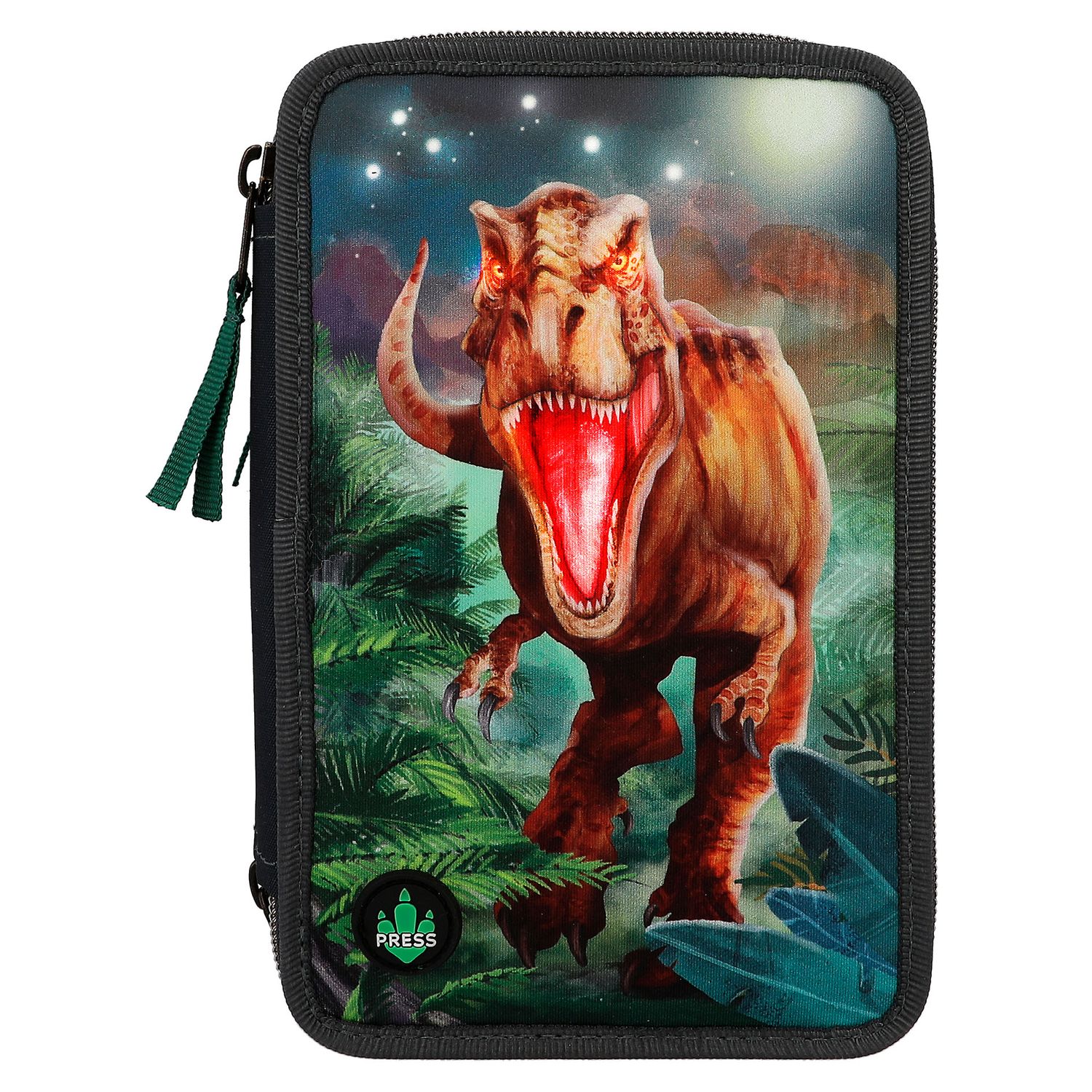 Penar triplu echipat LED Gri Dino World fotografia produsului View 2 L