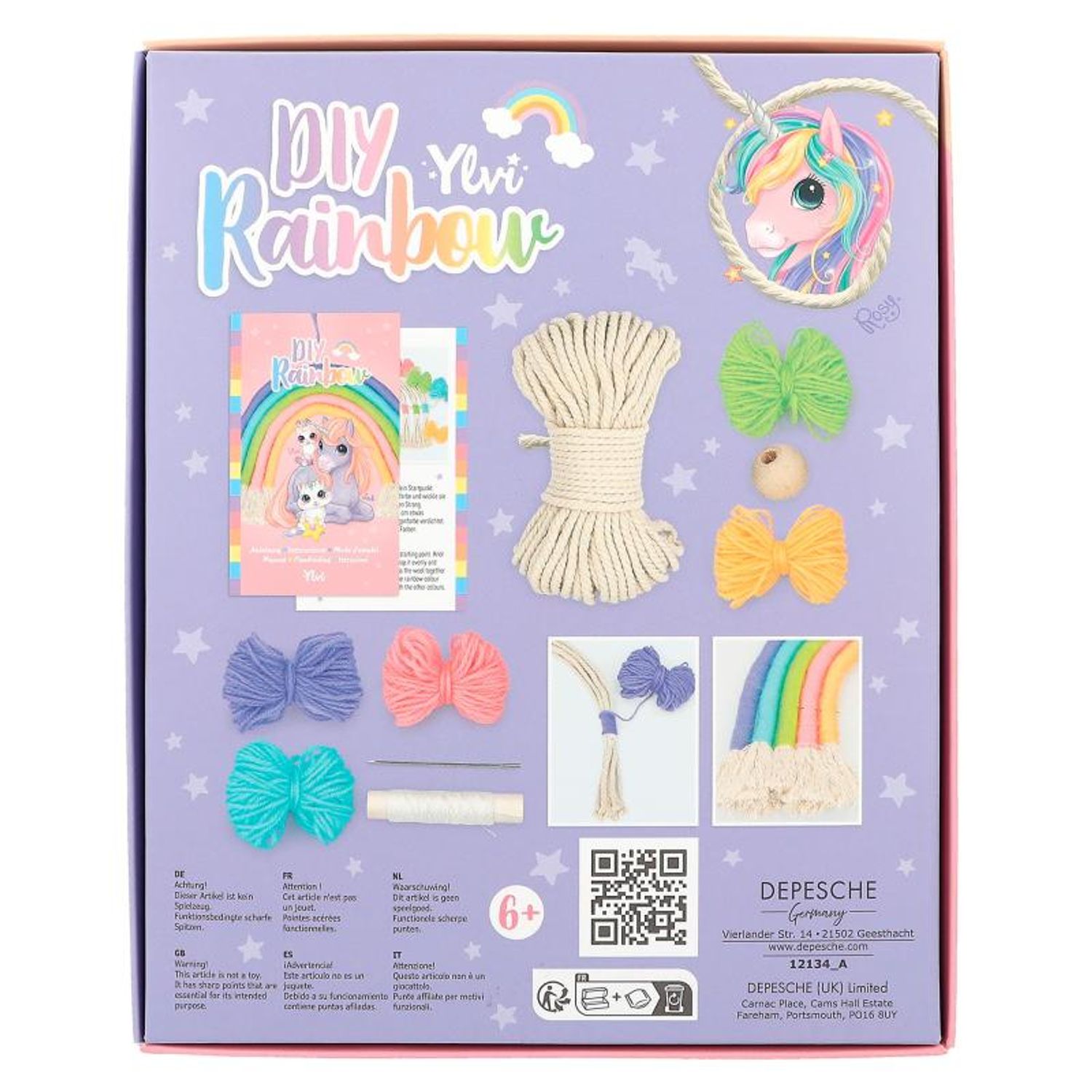 Set creativ 9 bucati DIY Ylvi fotografia produsului View 4 L