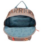 Rucsac Khaki Brown Dino World fotografia produsului View 7 S