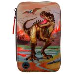 Penar triplu echipat cu LED Khaki Brown Dino World fotografia produsului View 2 S