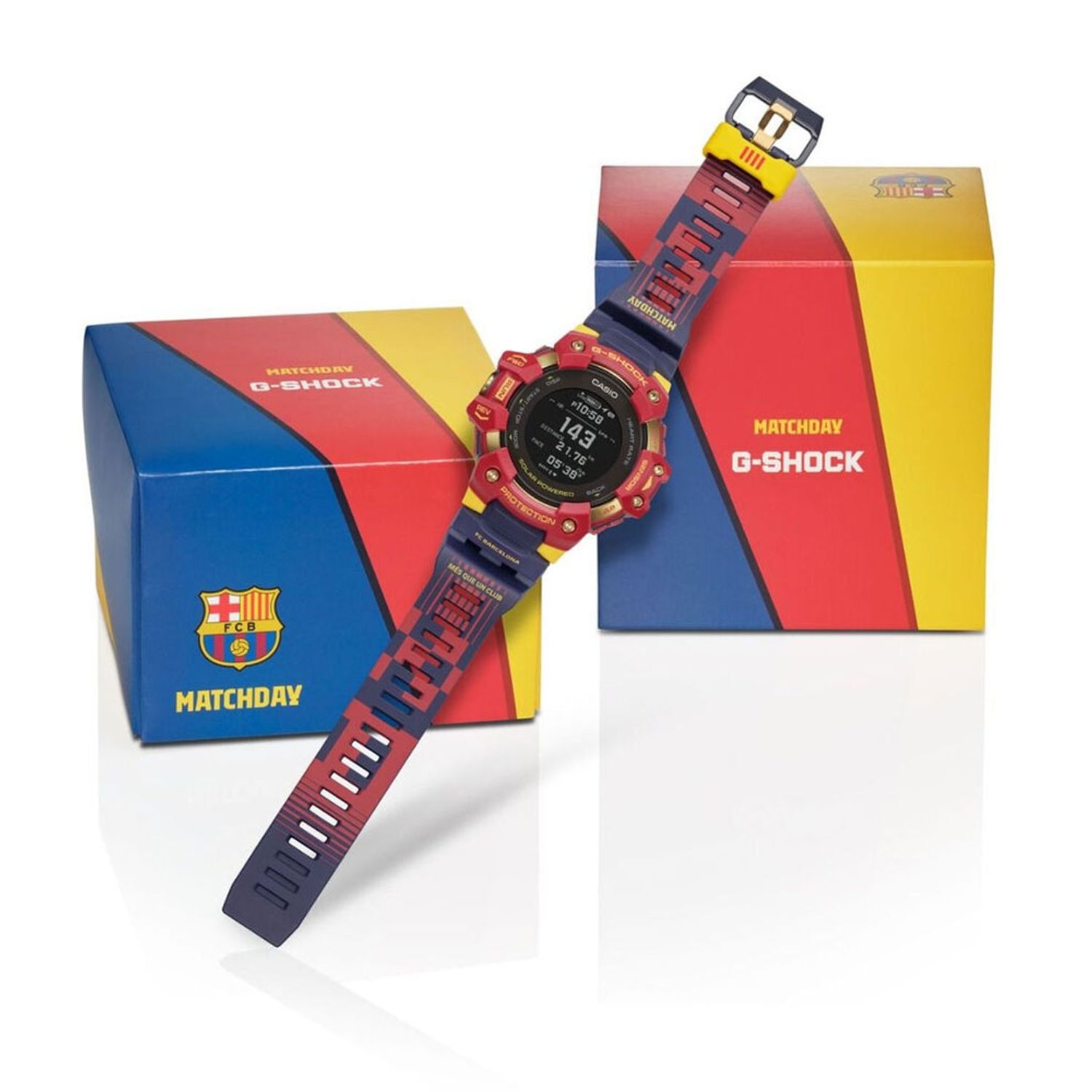 Ceas Smartwatch Barbati, Casio G-Shock, G-Squad Bluetooth GBD-H1000BAR-4ER fotografia produsului View 4 L