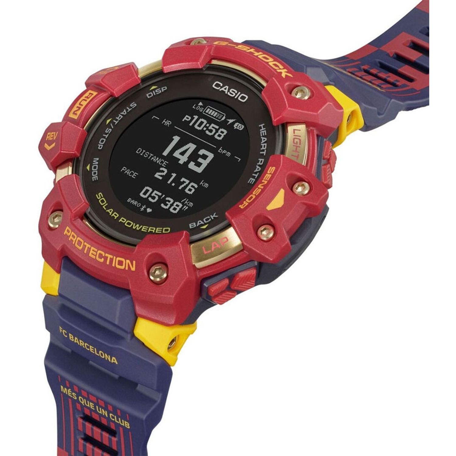 Ceas Smartwatch Barbati, Casio G-Shock, G-Squad Bluetooth GBD-H1000BAR-4ER fotografia produsului View 5 L