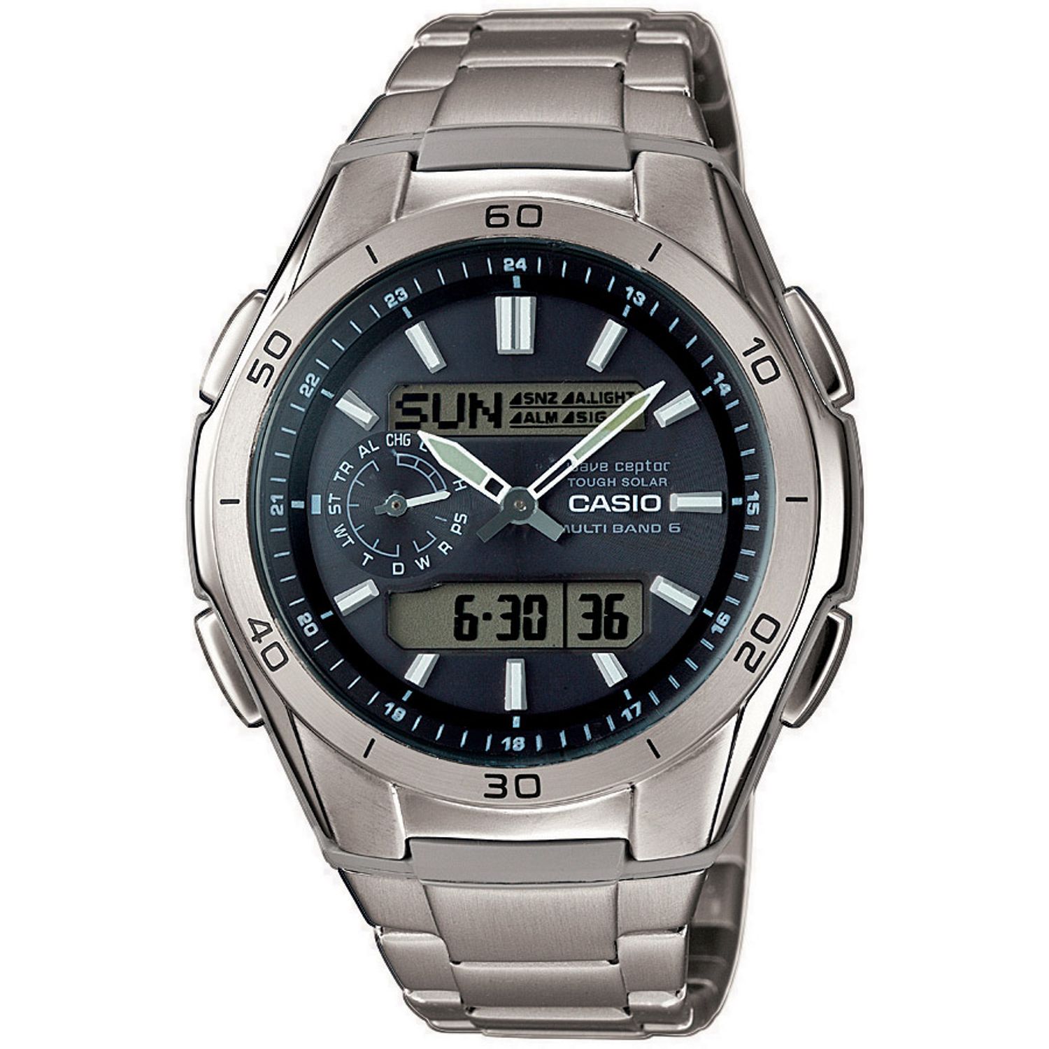 Ceas Barbati, Casio, WaveCeptor Radio Controlled WVA-M650TD-1A fotografia produsului
