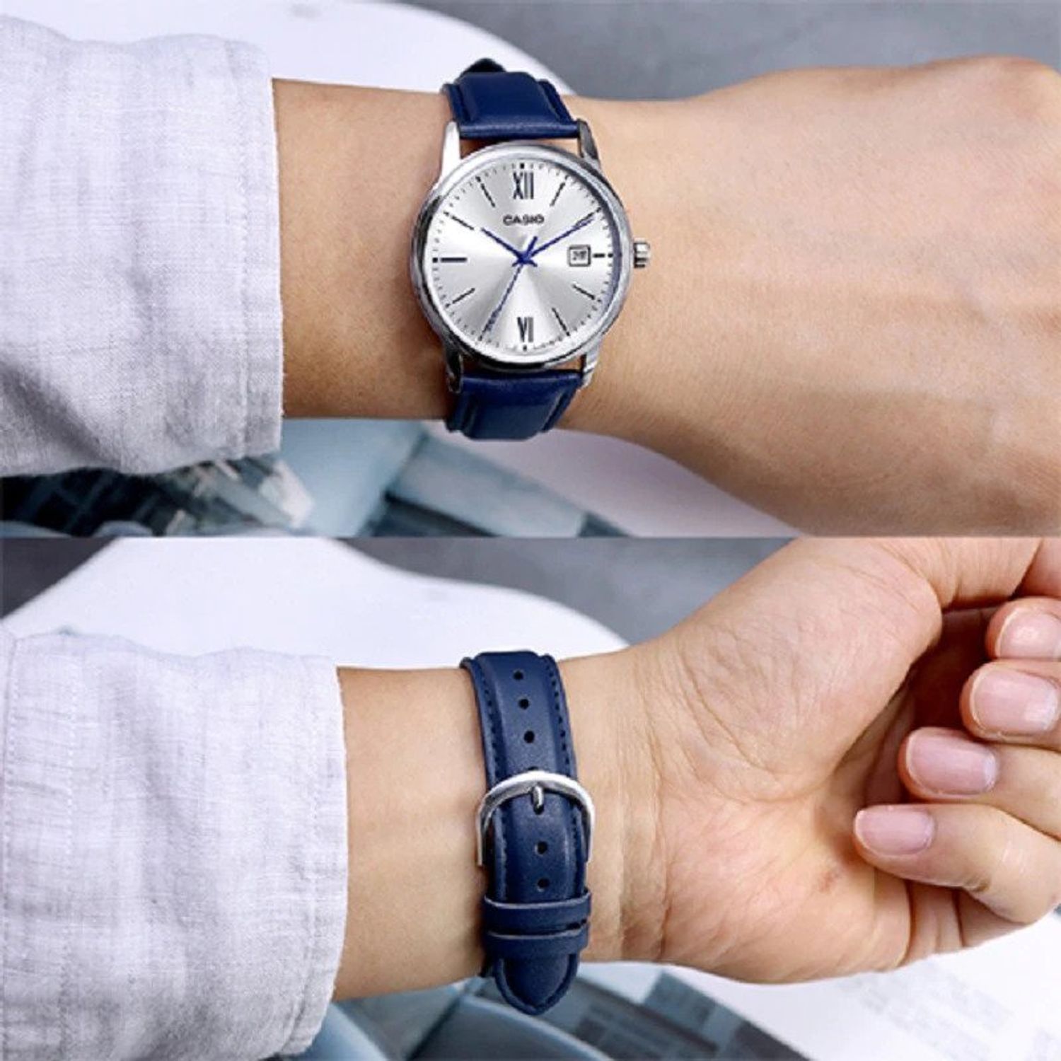 Ceas Barbati, Casio, Collection MTP-V0 MTP-V002L-2B3 fotografia produsului View 2 L