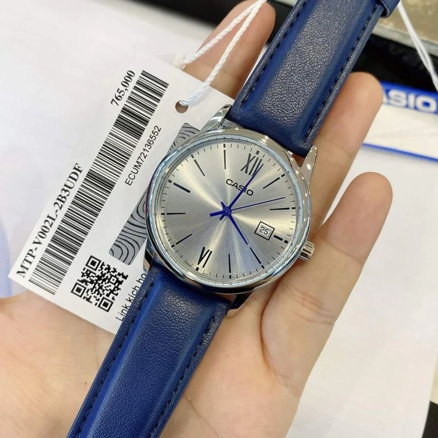 Ceas Barbati, Casio, Collection MTP-V0 MTP-V002L-2B3 fotografia produsului View 5 L