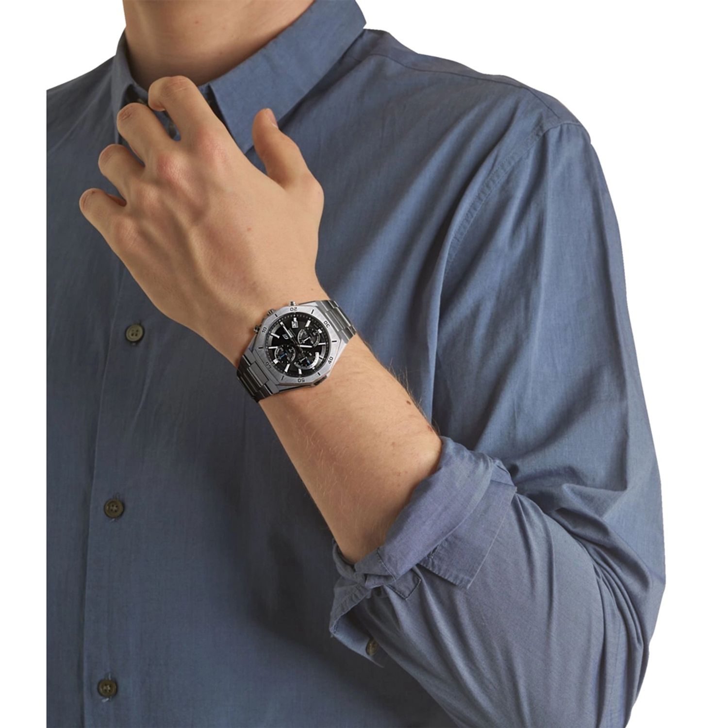 Ceas Barbati, Casio Edifice, Classic EFB EFB-108D-1A fotografia produsului View 3 L