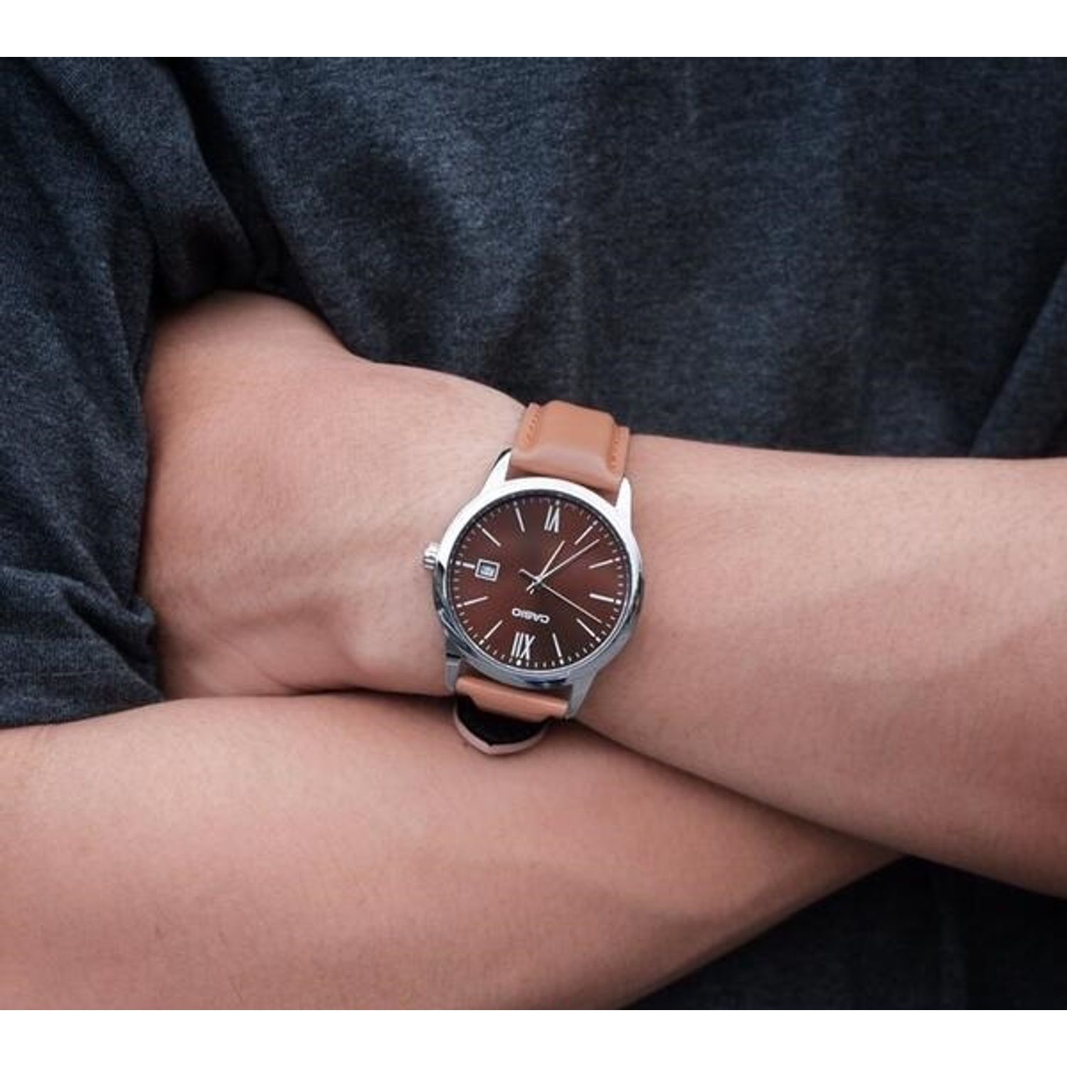 Ceas Barbati, Casio, Collection MTP-V0 MTP-V002L-5B3 fotografia produsului View 2 L