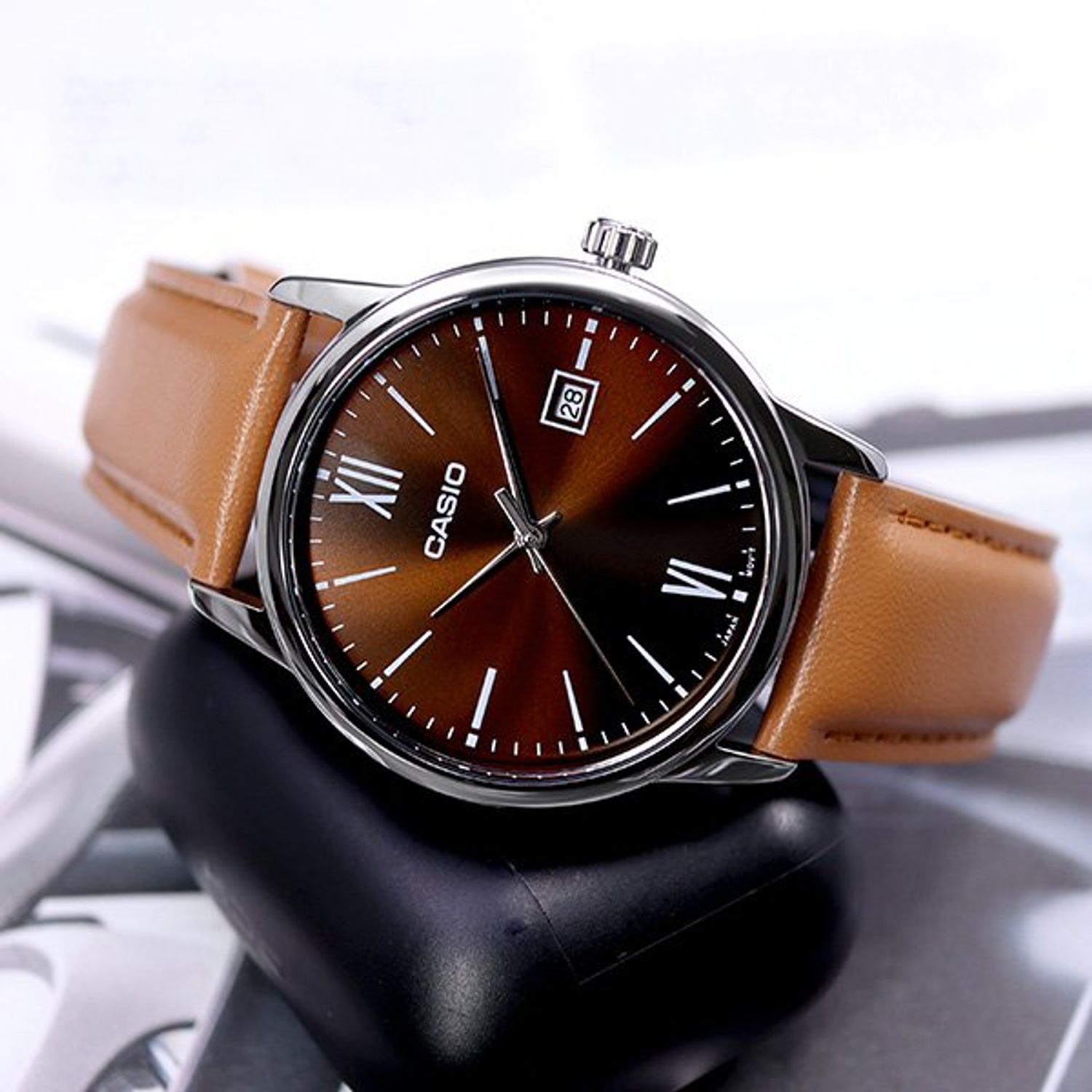Ceas Barbati, Casio, Collection MTP-V0 MTP-V002L-5B3 fotografia produsului View 4 L