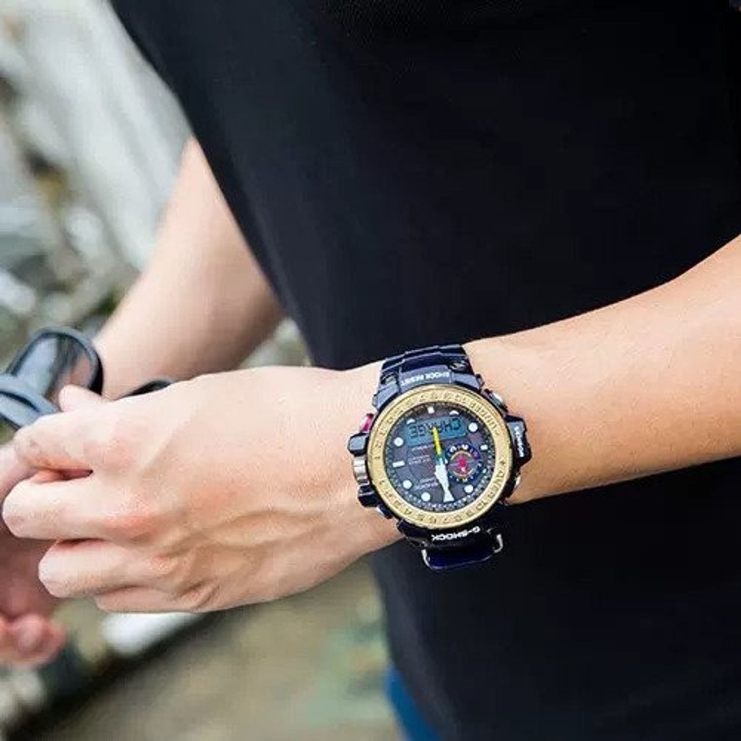 Ceas Barbati, Casio G-Shock, Gulfmaster GWN-1000F-2A fotografia produsului View 3 L