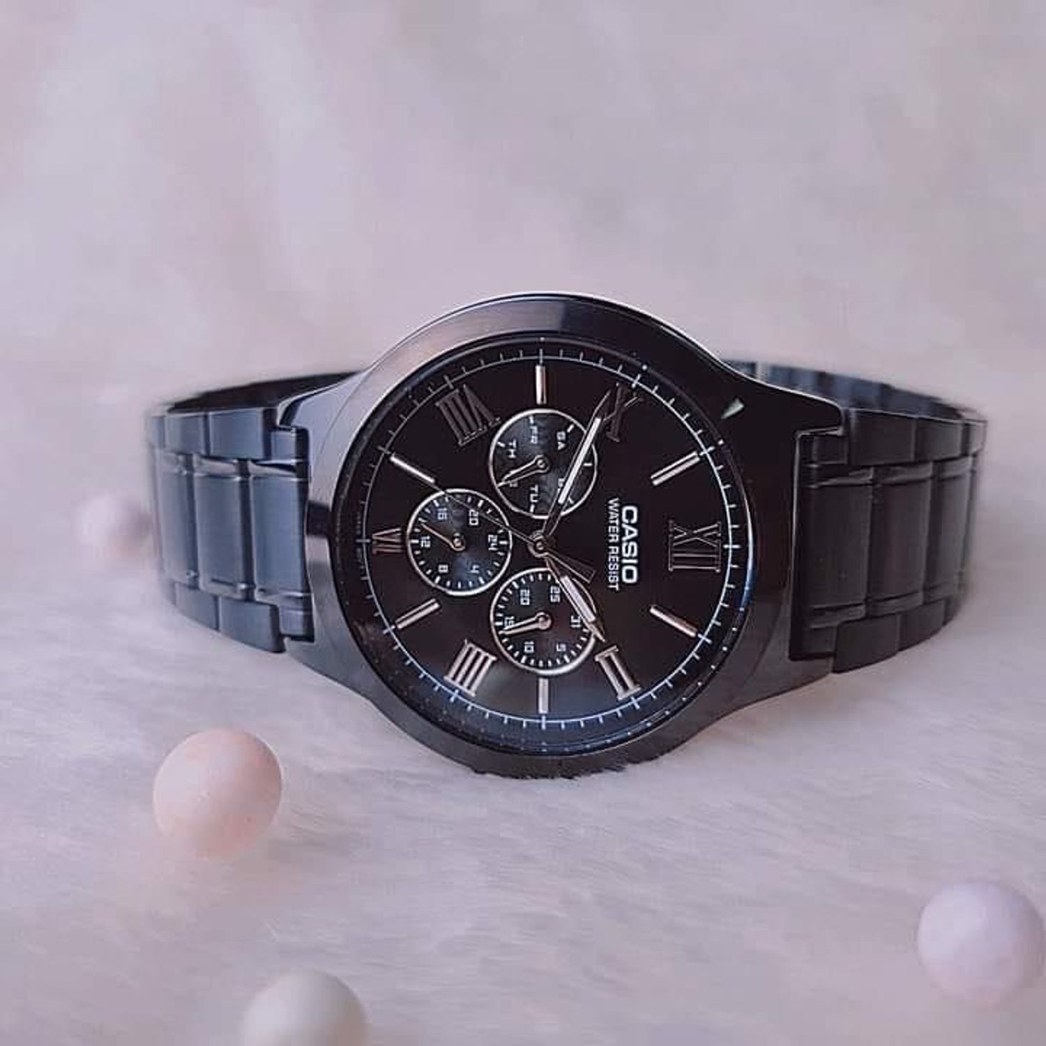 Ceas Barbati, Casio, Collection MTP-V3 MTP-V300B-1A fotografia produsului View 3 L