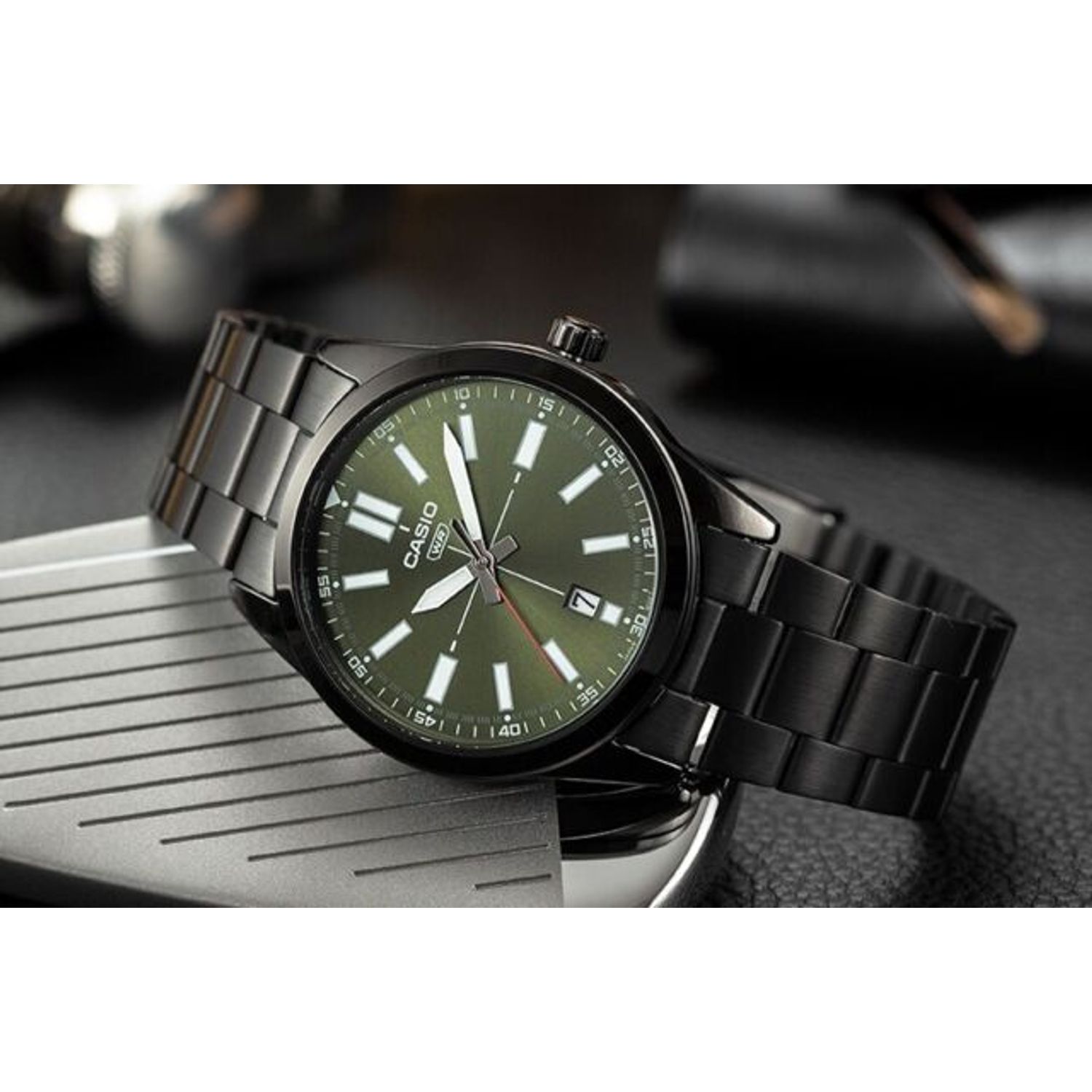 Ceas Barbati, Casio, Collection MTP-VD MTP-VD02B-3E fotografia produsului View 4 L