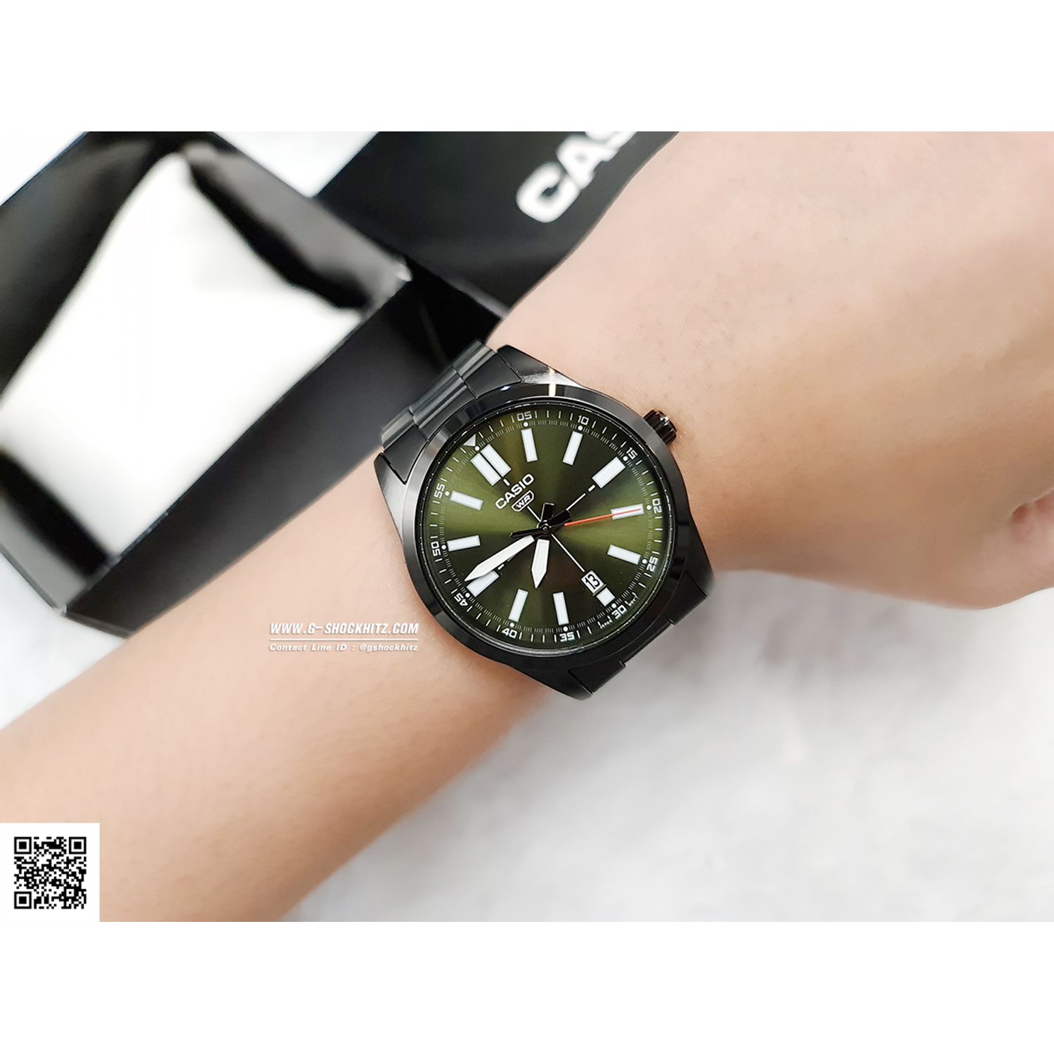 Ceas Barbati, Casio, Collection MTP-VD MTP-VD02B-3E fotografia produsului View 2 L
