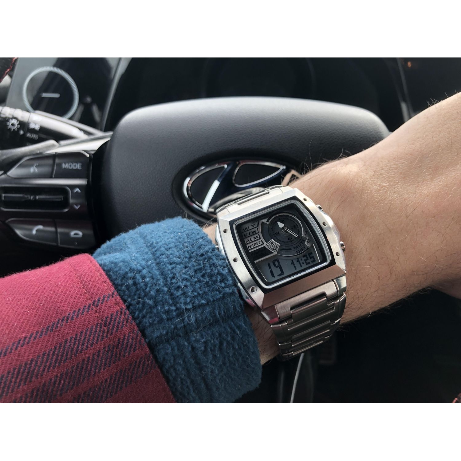 Ceas Barbati, Casio Edifice, Classic EFA EFA-123D-1 fotografia produsului View 2 L